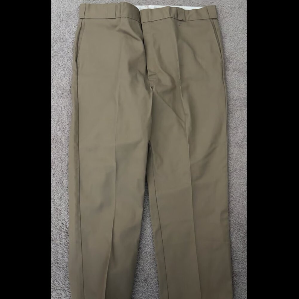Dickies Men’s Shape/set Kakhi Pants 44x29
